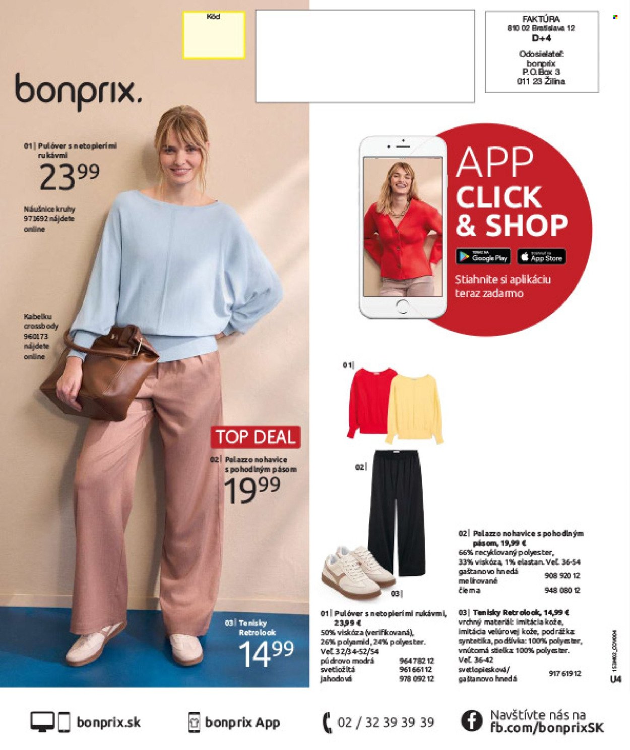 BONPRIX leták - ESSENTIALS KÚSKY KOMBINOVANÉ (2026-02-20 - 2026-03-09) | 76