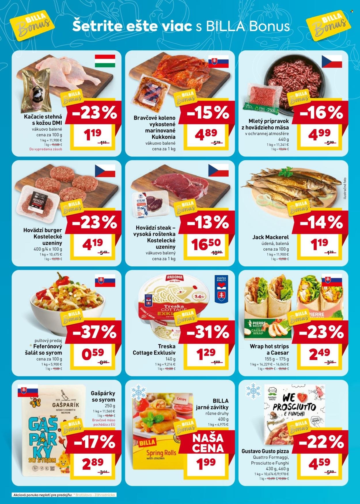 BILLA leták - Bonus leták