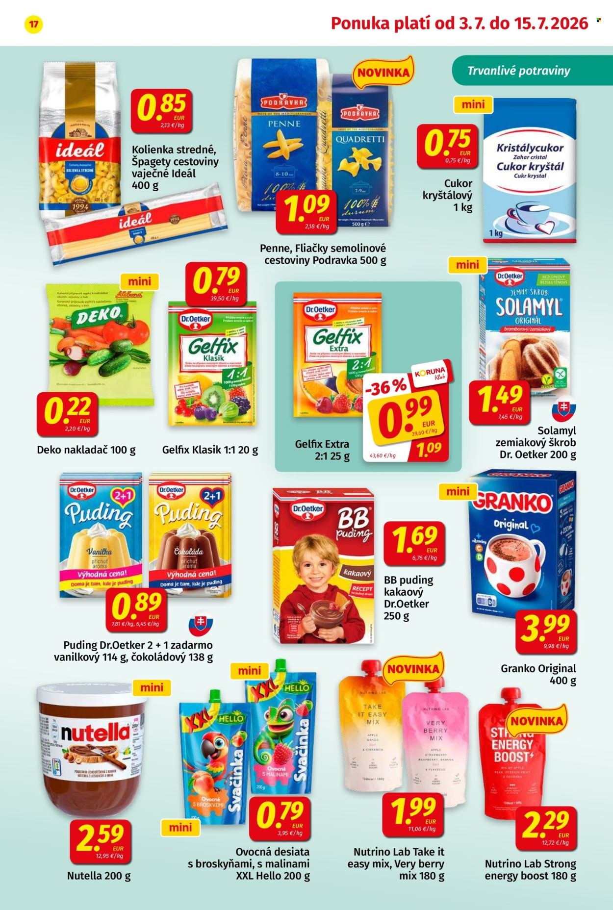 POTRAVINY KORUNA leták - Od piatka 3.7.2026