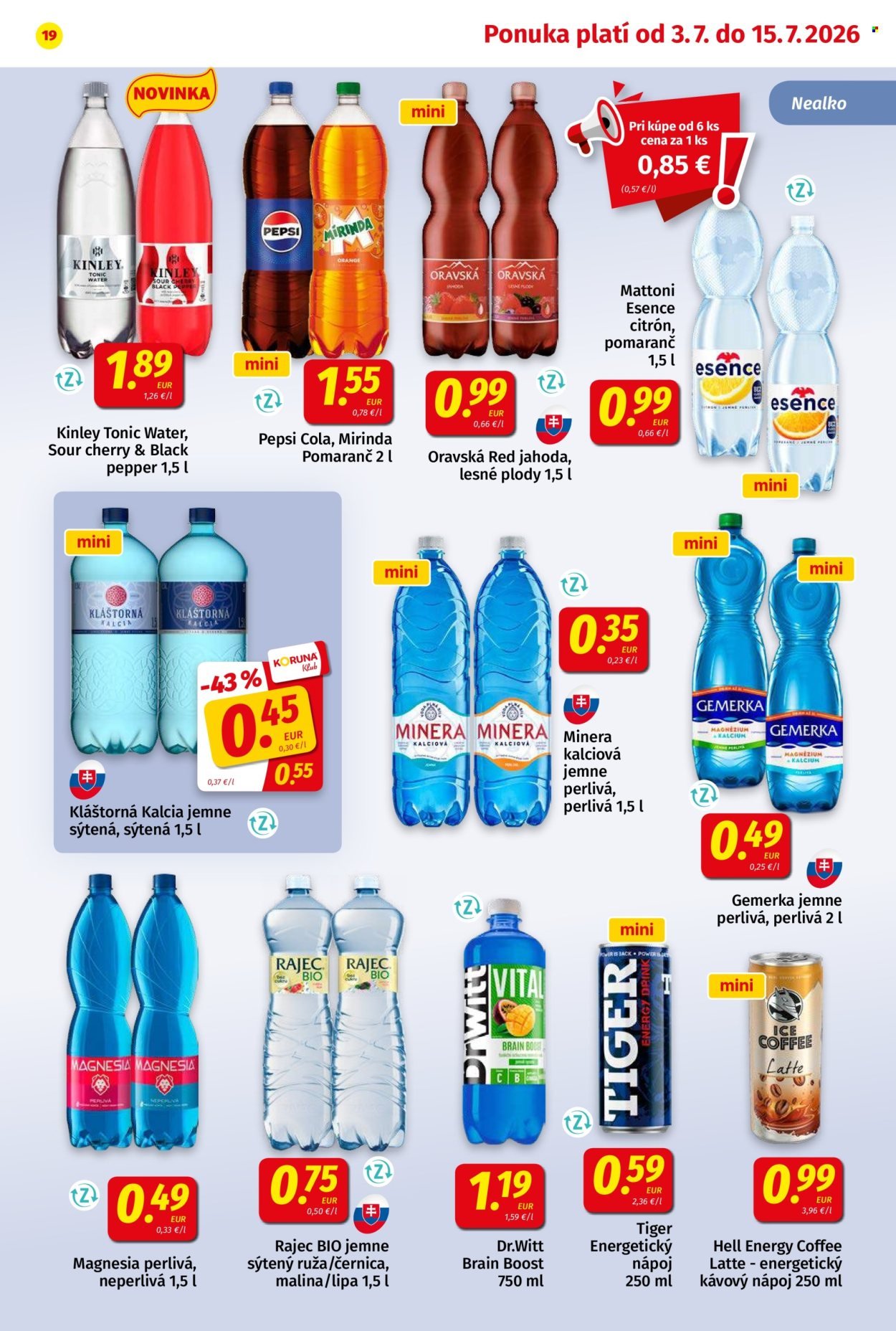 POTRAVINY KORUNA leták - Od piatka 3.7.2026