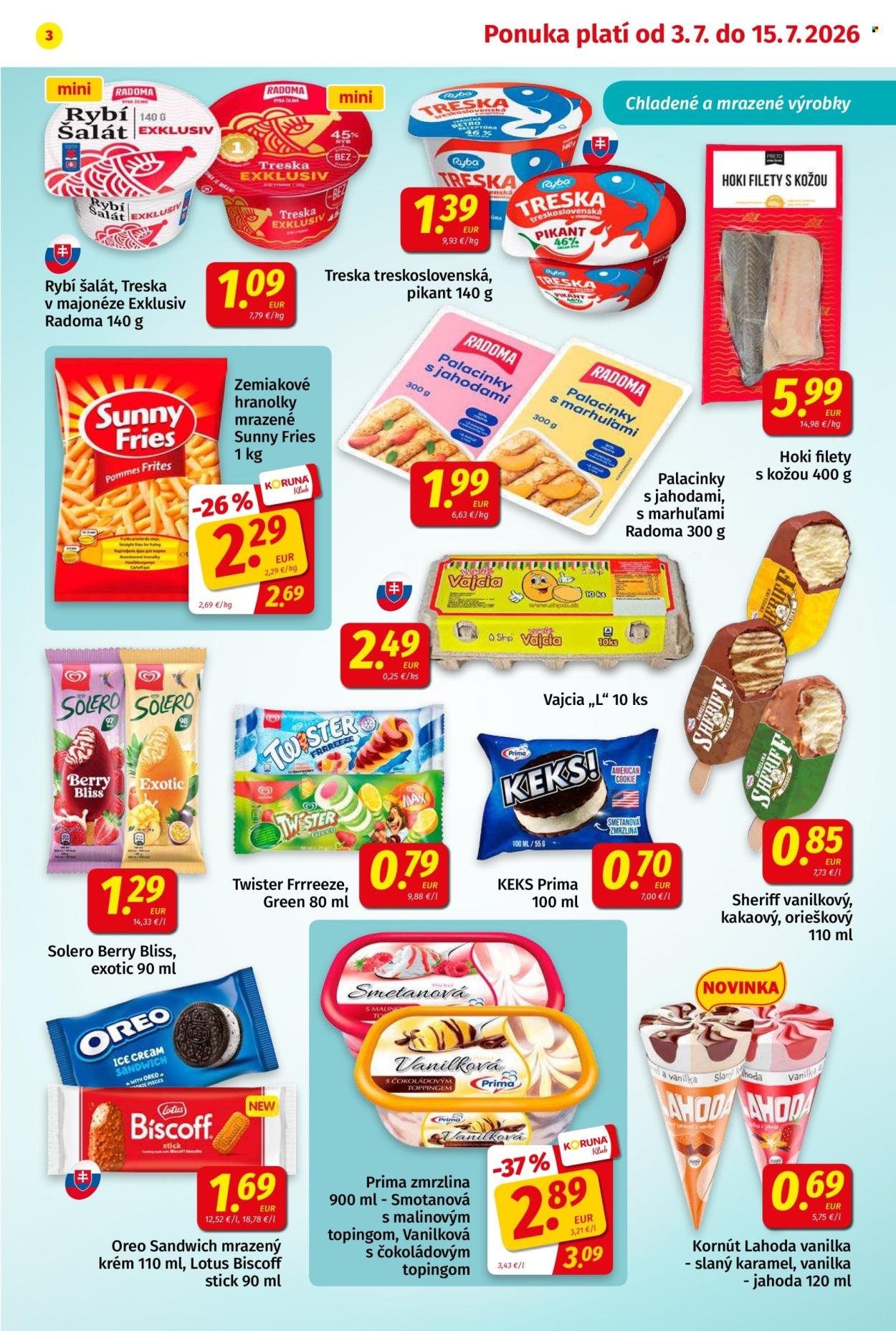 POTRAVINY KORUNA leták - Od piatka 3.7.2026
