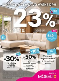 MÖBELIX leták - Od pondelka 12.10.2026