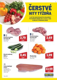 METRO leták - Čerstvé hity týždňa (2026-03-09 - 2026-03-15)