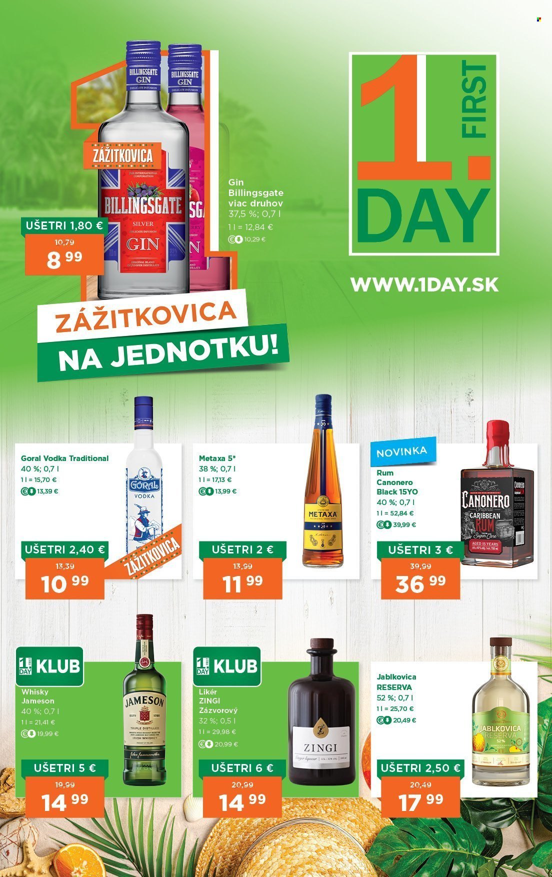 1DAY leták - Od štvrtka 17.7.2025 (2025-07-17 - 2025-07-30) | 1