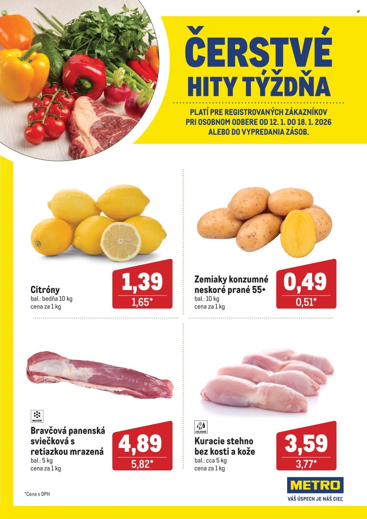 METRO leták - Čerstvé hity týždňa (2026-01-12 - 2026-01-18) | 1
