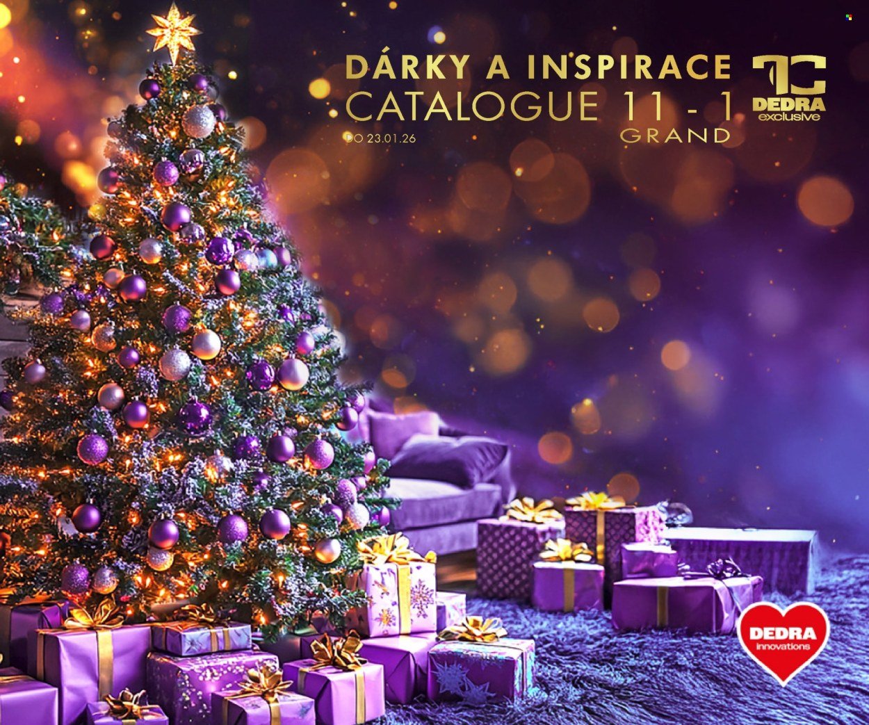 DEDRA leták - Dárky a inspirace - Catalogue 11 (2025-10-24 - 2026-01-23) | 1