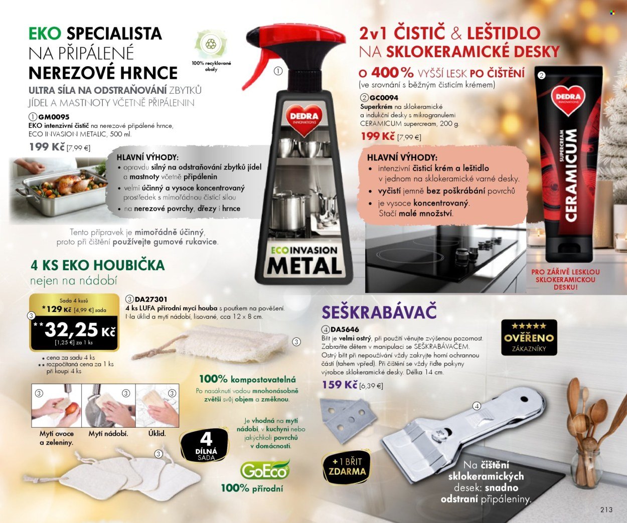 DEDRA leták - Dárky a inspirace - Catalogue 11 (2025-10-24 - 2026-01-23) | 113