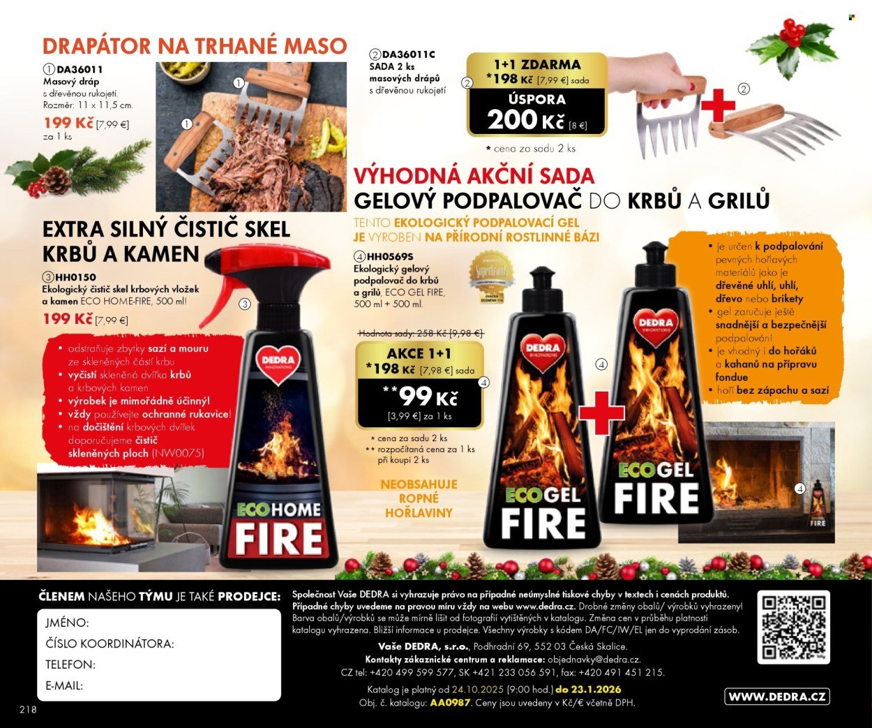 DEDRA leták - Dárky a inspirace - Catalogue 11 (2025-10-24 - 2026-01-23) | 118
