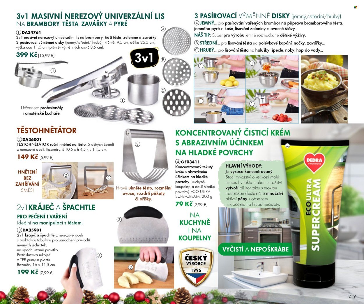DEDRA leták - Dárky a inspirace - Catalogue 11 (2025-10-24 - 2026-01-23) | 119