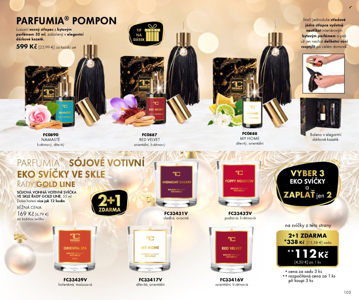 DEDRA leták - Dárky a inspirace - Catalogue 11 (2025-10-24 - 2026-01-23) | 3