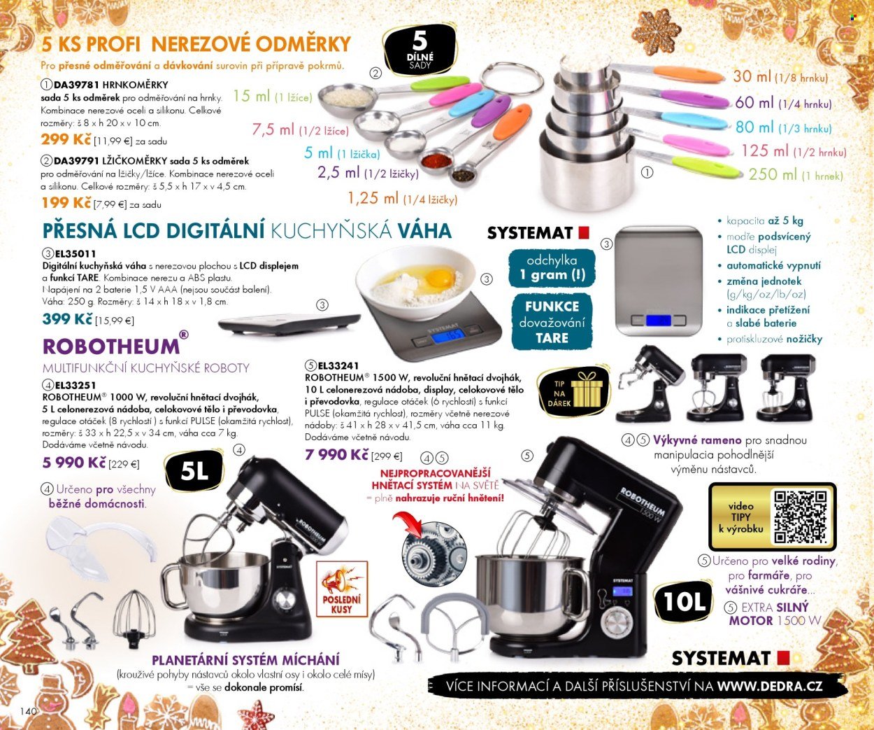 DEDRA leták - Dárky a inspirace - Catalogue 11 (2025-10-24 - 2026-01-23) | 40