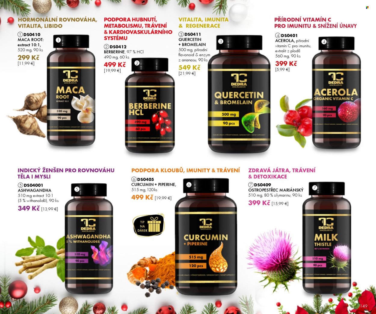 DEDRA leták - Dárky a inspirace - Catalogue 11 (2025-10-24 - 2026-01-23) | 49
