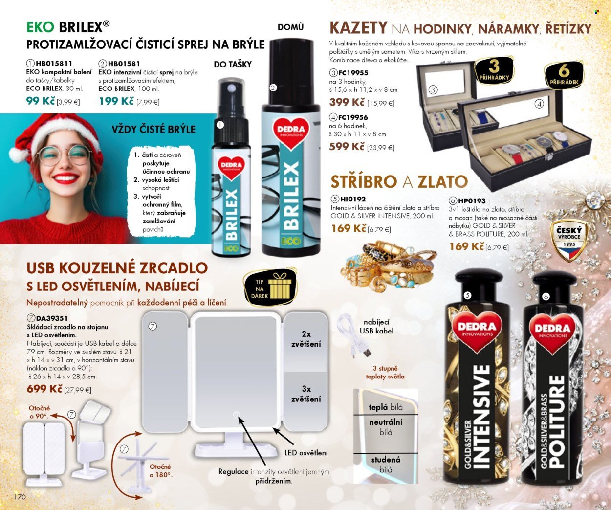 DEDRA leták - Dárky a inspirace - Catalogue 11 (2025-10-24 - 2026-01-23) | 70