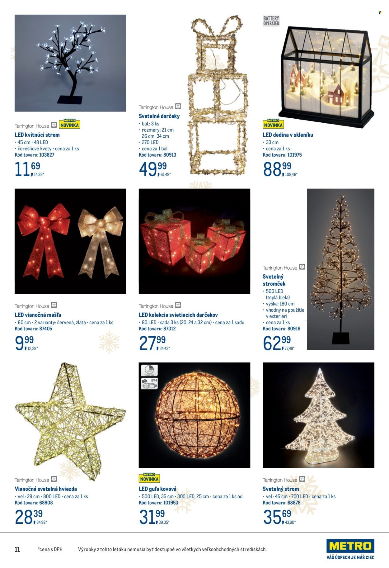 METRO leták - Dekorácia (2025-10-22 - 2025-11-18) | 11