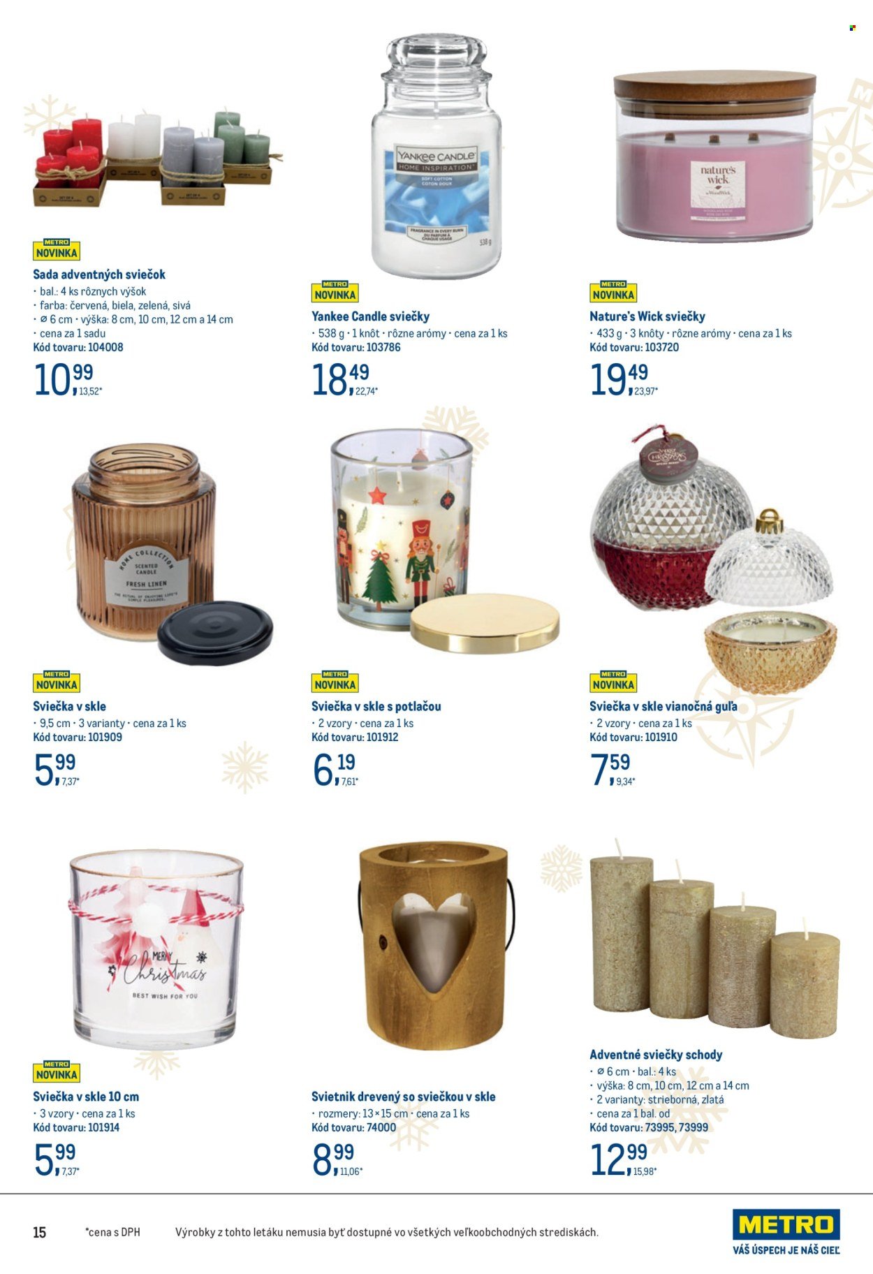 METRO leták - Dekorácia (2025-10-22 - 2025-11-18) | 15