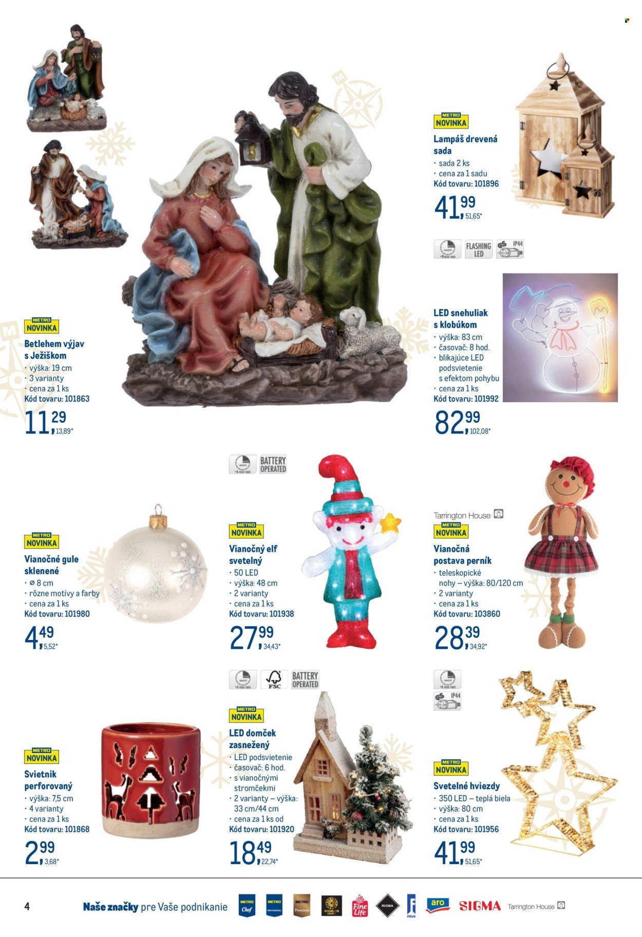 METRO leták - Dekorácia (2025-10-22 - 2025-11-18) | 4