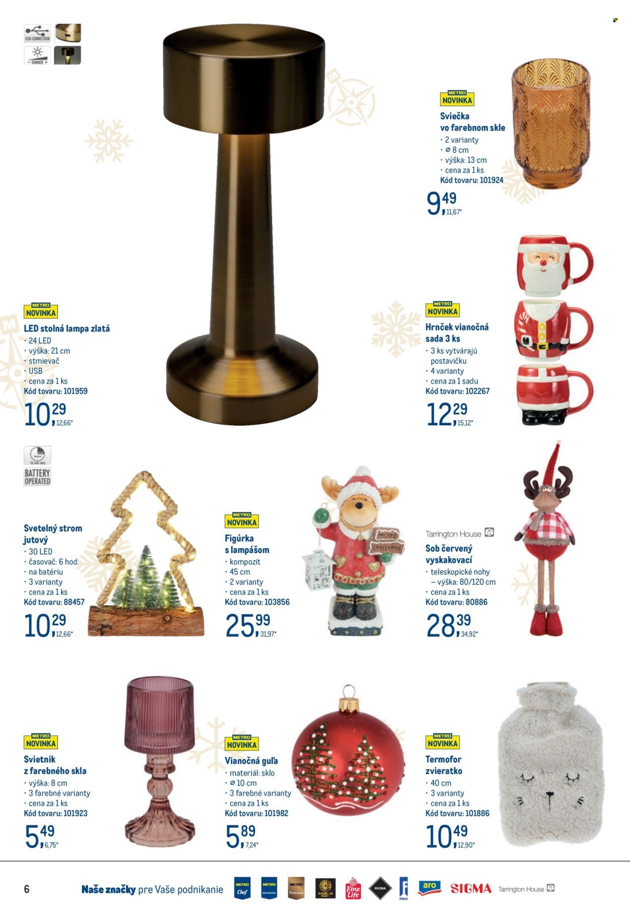 METRO leták - Dekorácia (2025-10-22 - 2025-11-18) | 6
