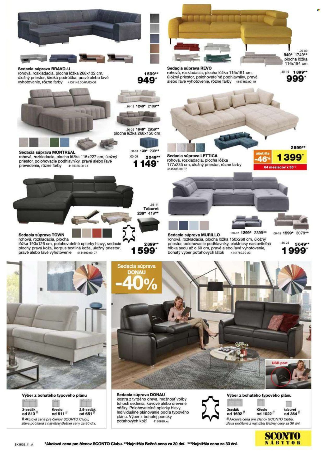 SCONTO NÁBYTOK leták - 2 canu1 na matrace, 2 rošty a toppery (2025-11-26 - 2025-12-14) | 11