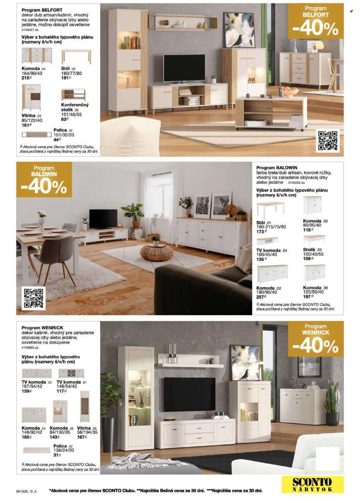 SCONTO NÁBYTOK leták - 2 canu1 na matrace, 2 rošty a toppery (2025-11-26 - 2025-12-14) | 15