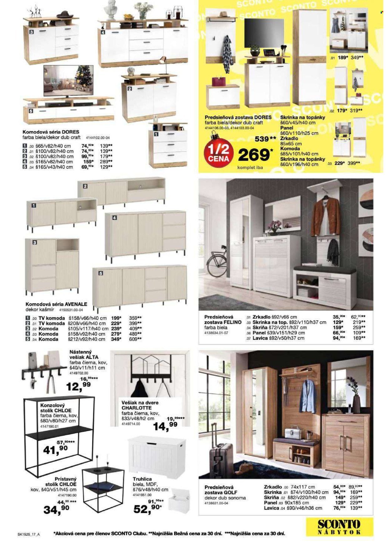 SCONTO NÁBYTOK leták - 2 canu1 na matrace, 2 rošty a toppery (2025-11-26 - 2025-12-14) | 17