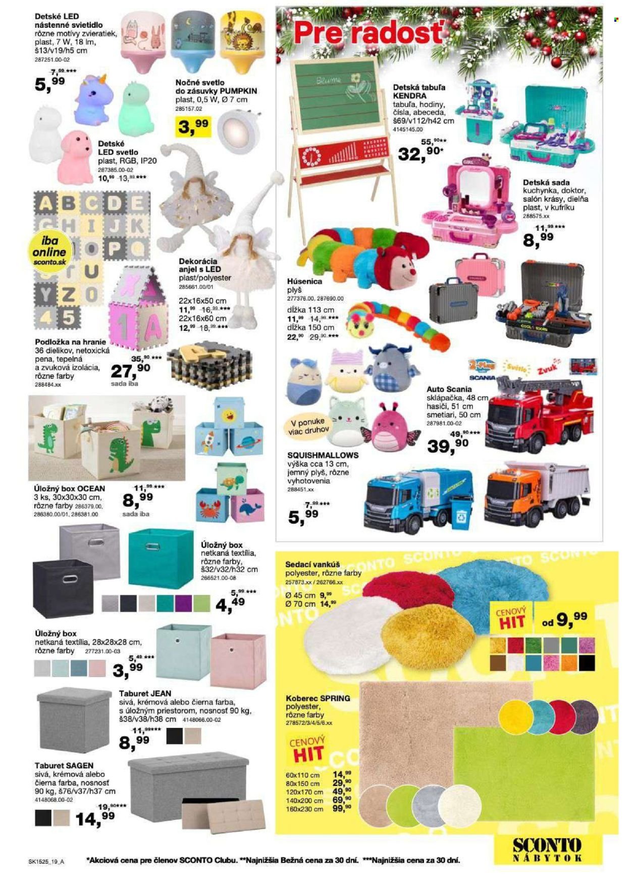 SCONTO NÁBYTOK leták - 2 canu1 na matrace, 2 rošty a toppery (2025-11-26 - 2025-12-14) | 19