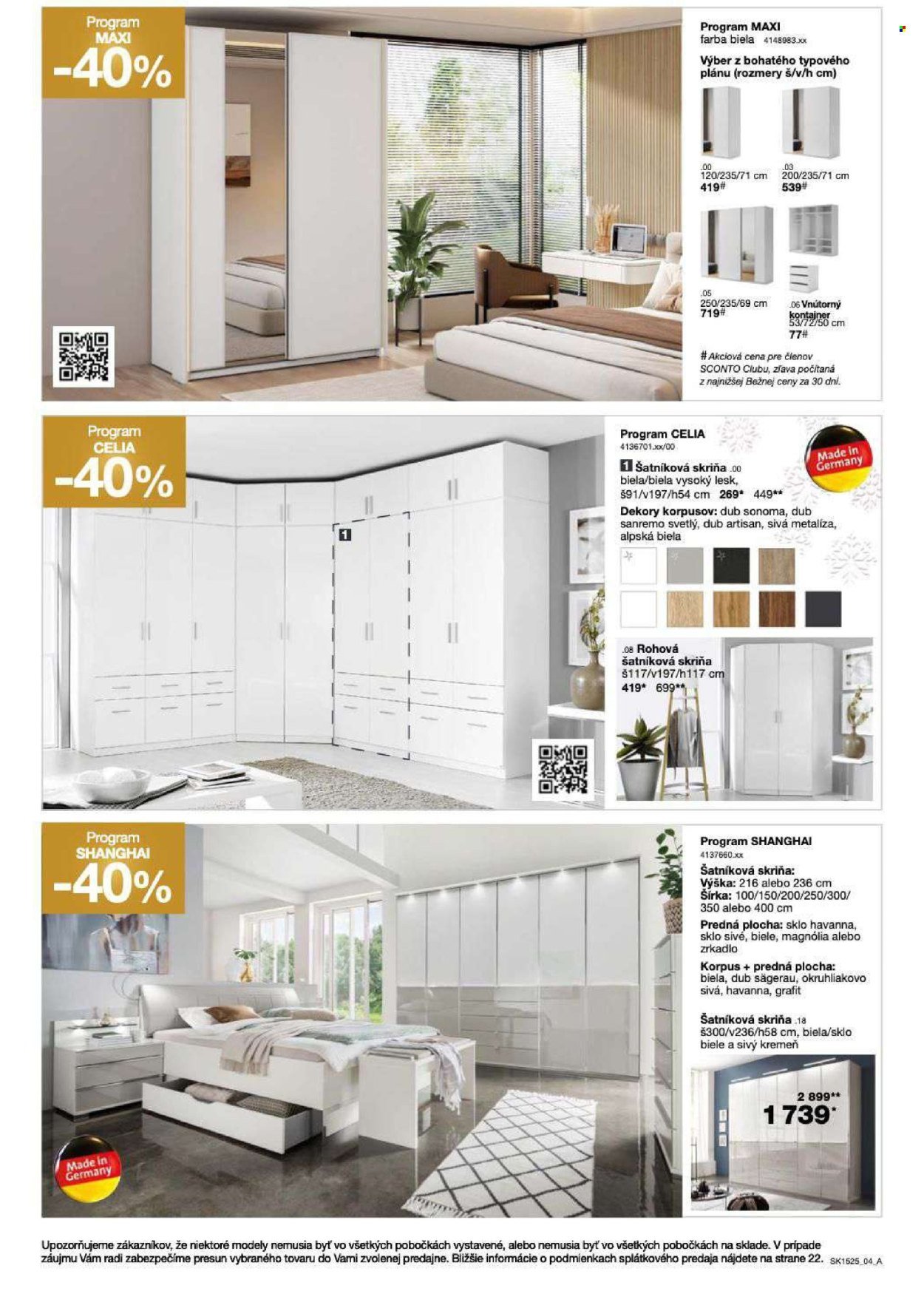 SCONTO NÁBYTOK leták - 2 canu1 na matrace, 2 rošty a toppery (2025-11-26 - 2025-12-14) | 4