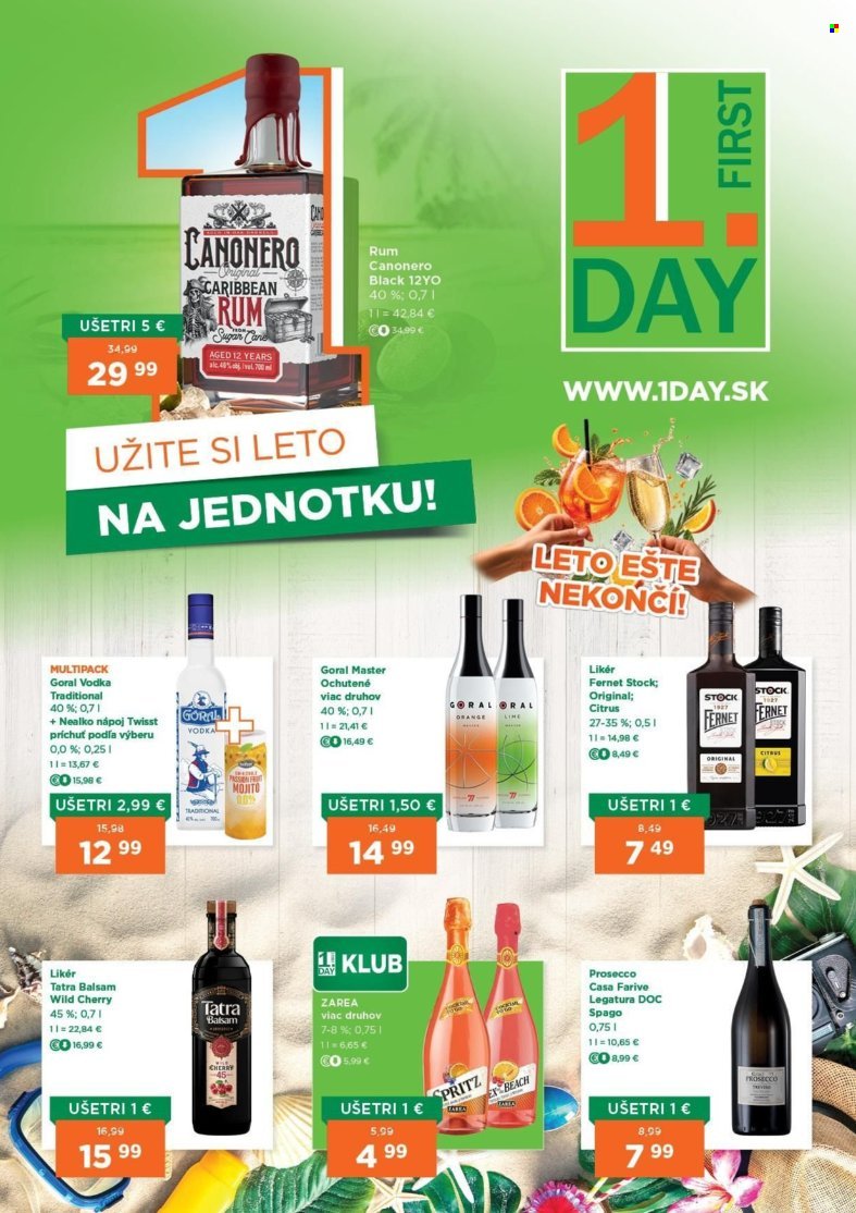 1DAY leták - Od štvrtka 27.8.2026