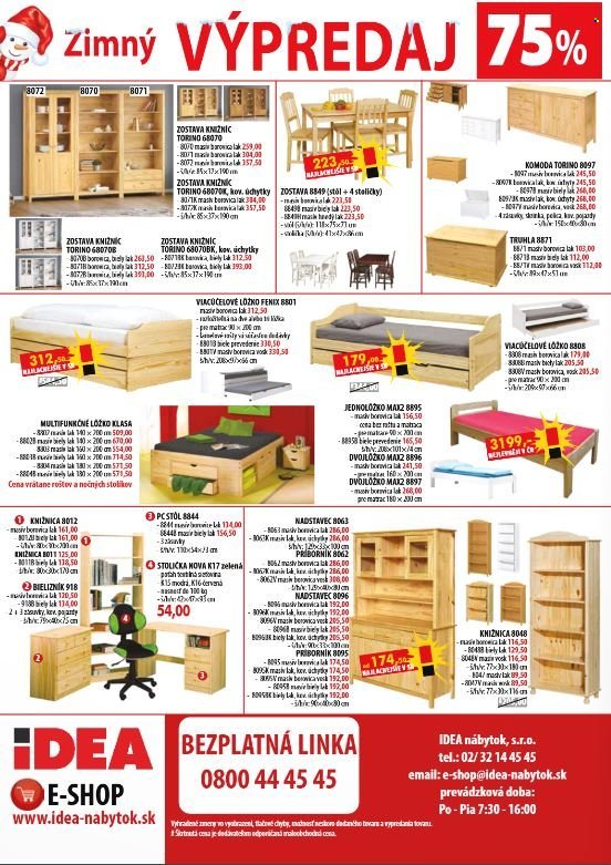 IDEA NÁBYTOK leták - Od štvrtka 1.1.2026 (2026-01-01 - 2026-01-14) | 4