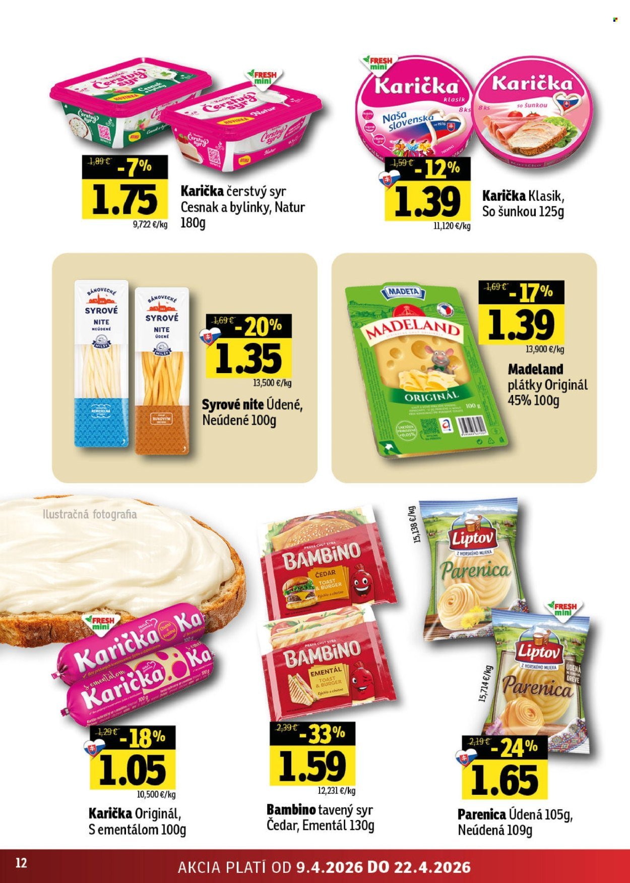 FRESH leták - Od štvrtka 9.4.2026 (2026-04-09 - 2026-04-22) | 12