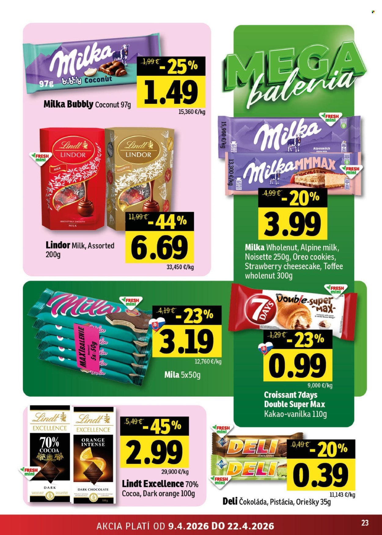 FRESH leták - Od štvrtka 9.4.2026 (2026-04-09 - 2026-04-22) | 23