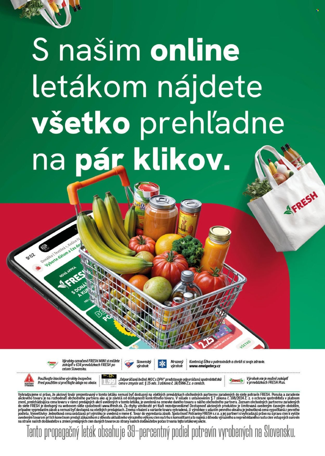 FRESH leták - Od štvrtka 9.4.2026 (2026-04-09 - 2026-04-22) | 41
