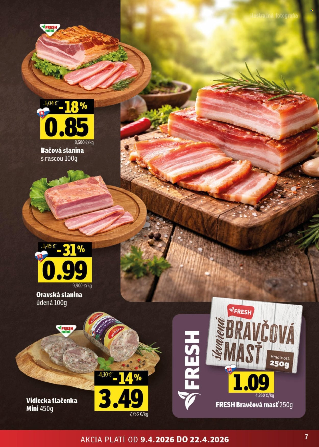 FRESH leták - Od štvrtka 9.4.2026 (2026-04-09 - 2026-04-22) | 7