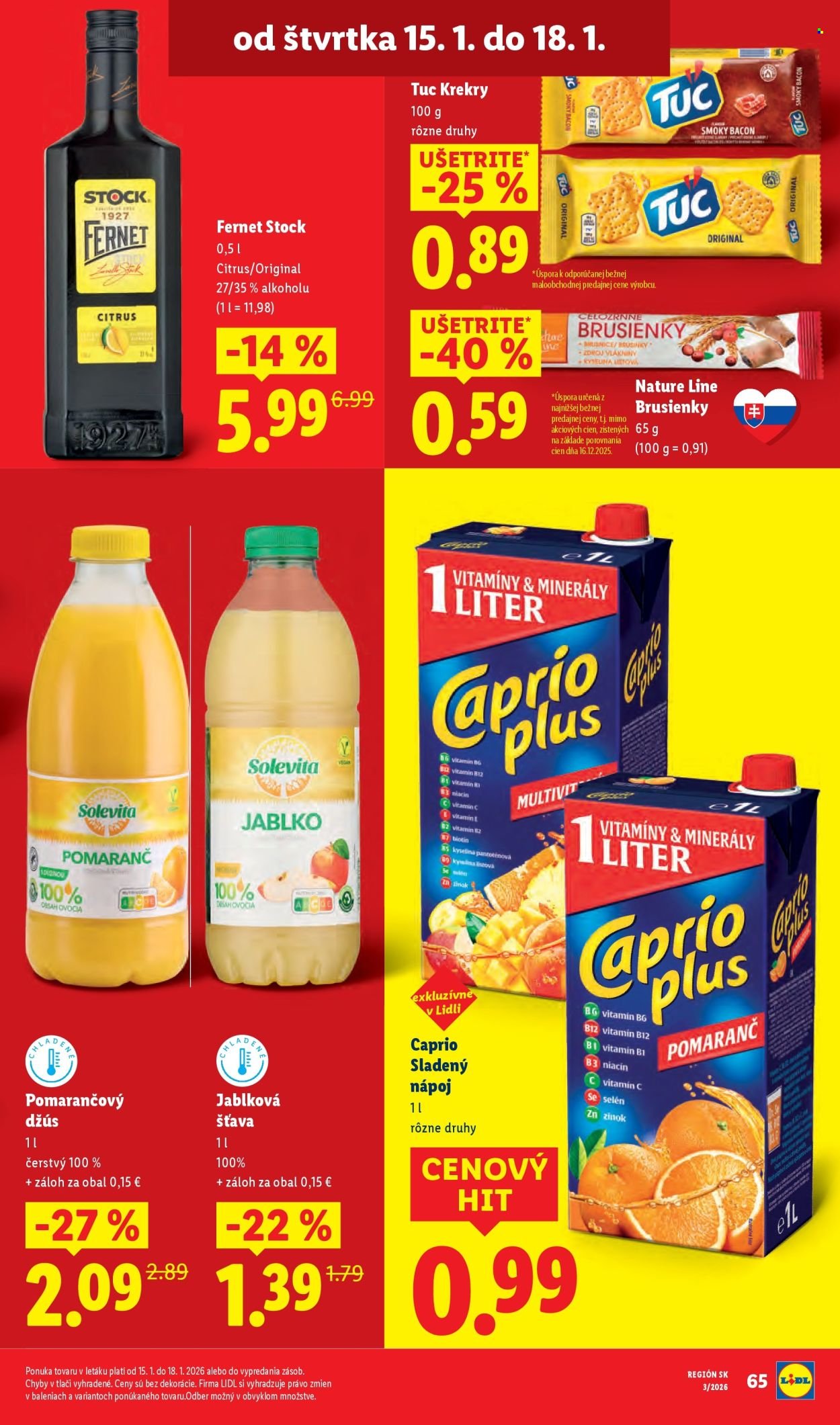 LIDL leták - Od štvrtka 15.1.2026 (2026-01-15 - 2026-01-18) | 17