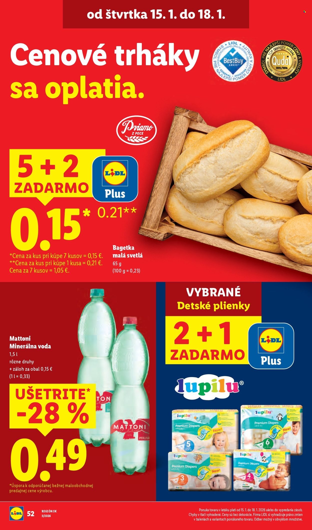 LIDL leták - Od štvrtka 15.1.2026 (2026-01-15 - 2026-01-18) | 4