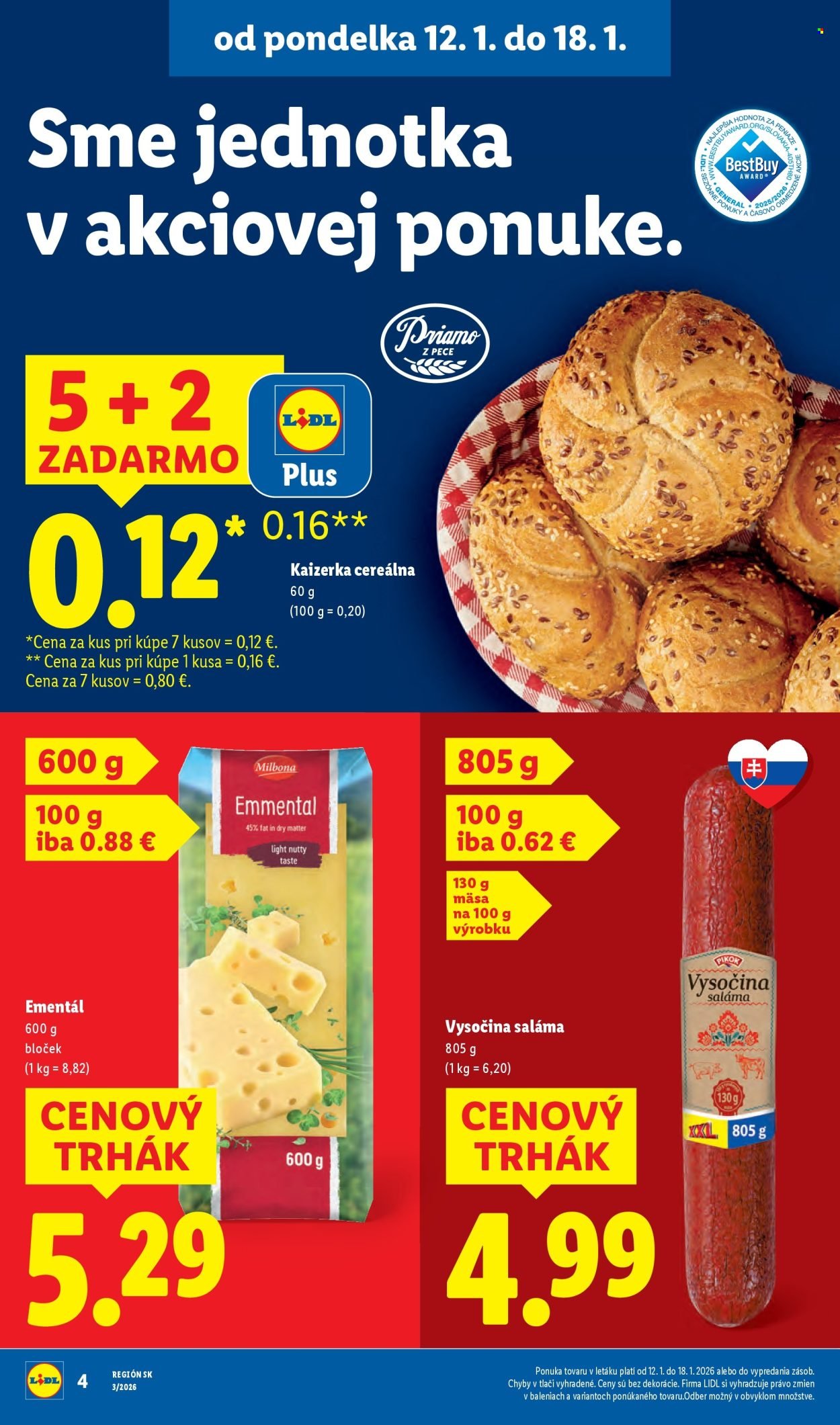 LIDL leták - Od štvrtka 15.1.2026 (2026-01-15 - 2026-01-18) | 38