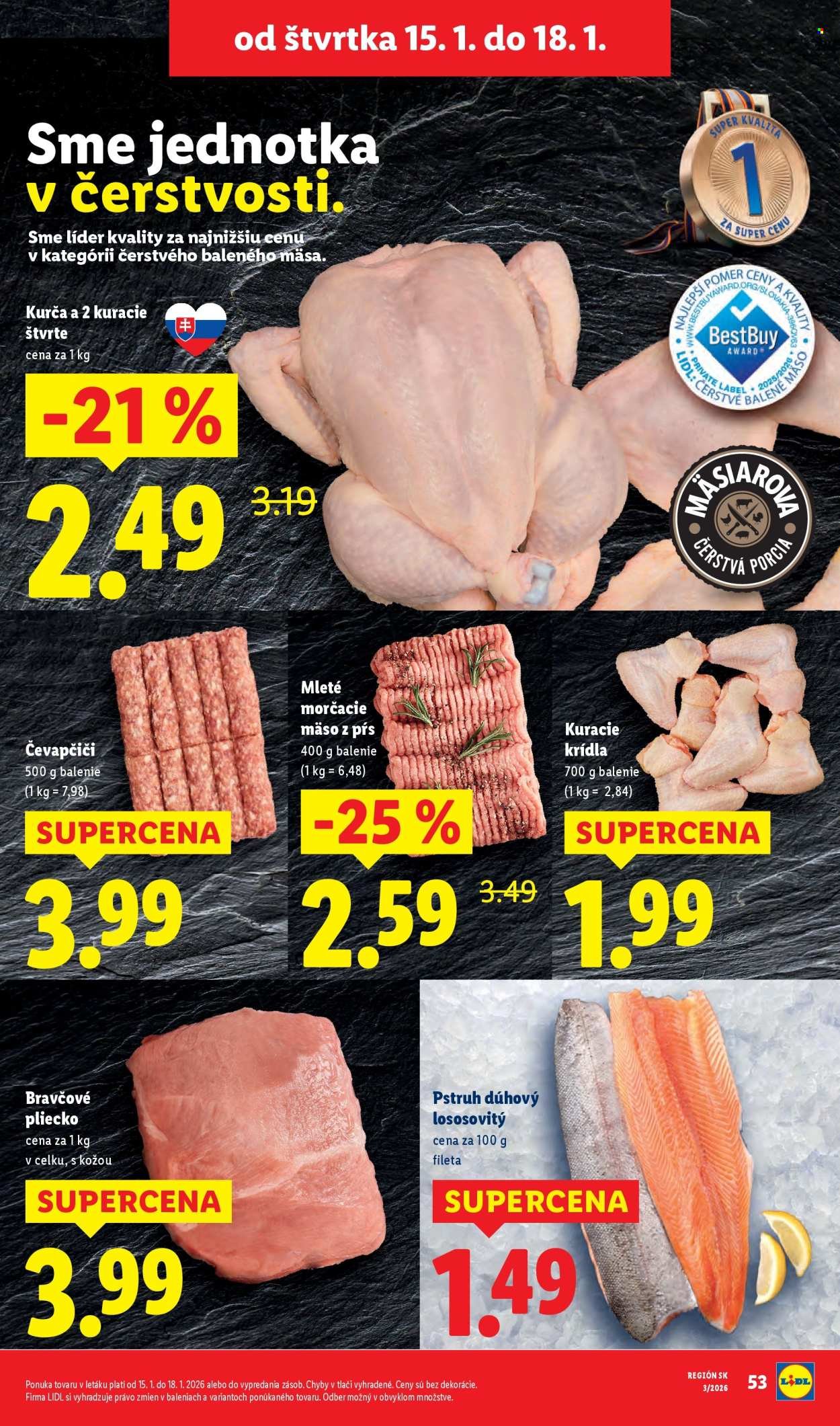 LIDL leták - Od štvrtka 15.1.2026 (2026-01-15 - 2026-01-18) | 5