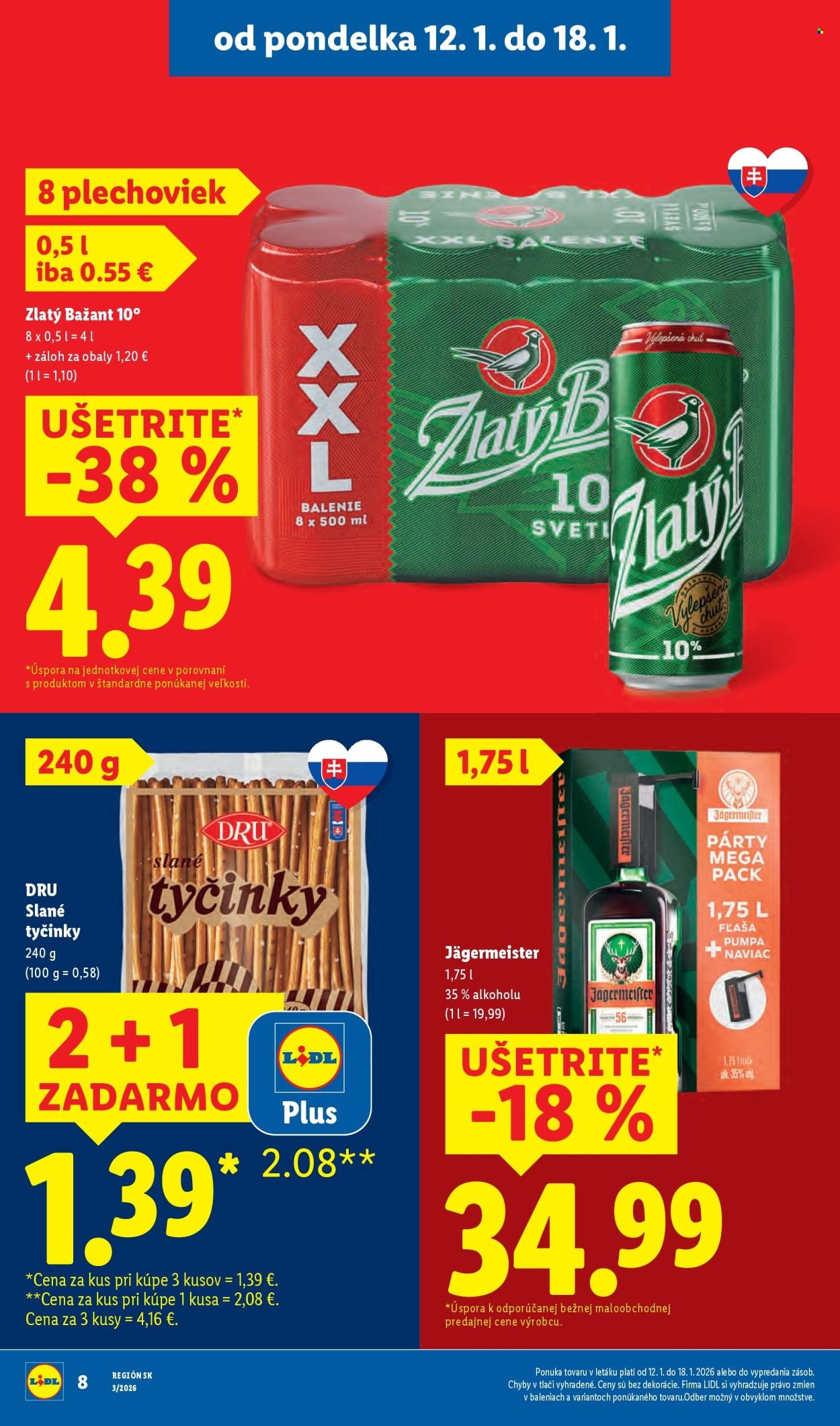LIDL leták - Od štvrtka 15.1.2026 (2026-01-15 - 2026-01-18) | 42