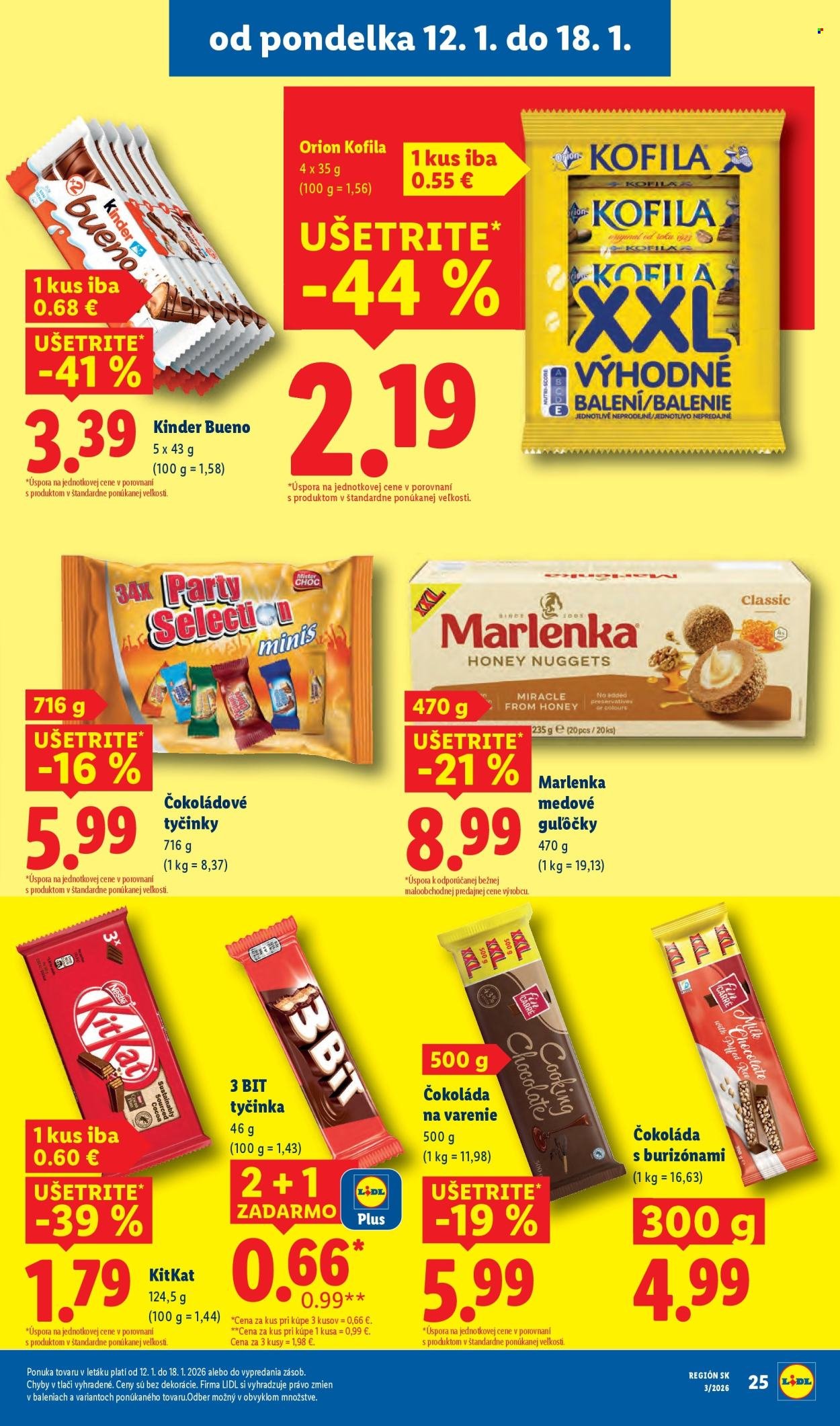 LIDL leták - Od štvrtka 15.1.2026 (2026-01-15 - 2026-01-18) | 59