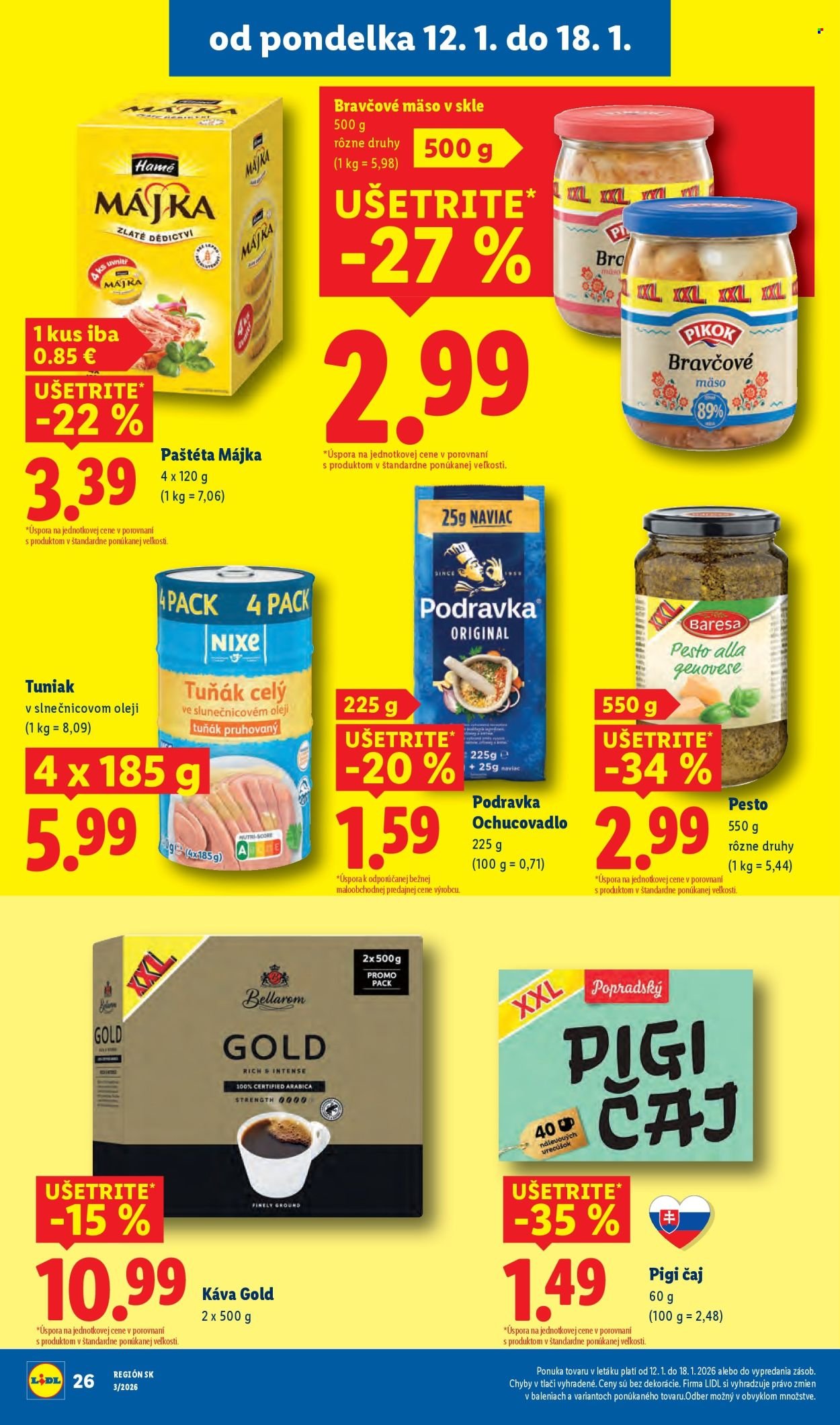 LIDL leták - Od štvrtka 15.1.2026 (2026-01-15 - 2026-01-18) | 60