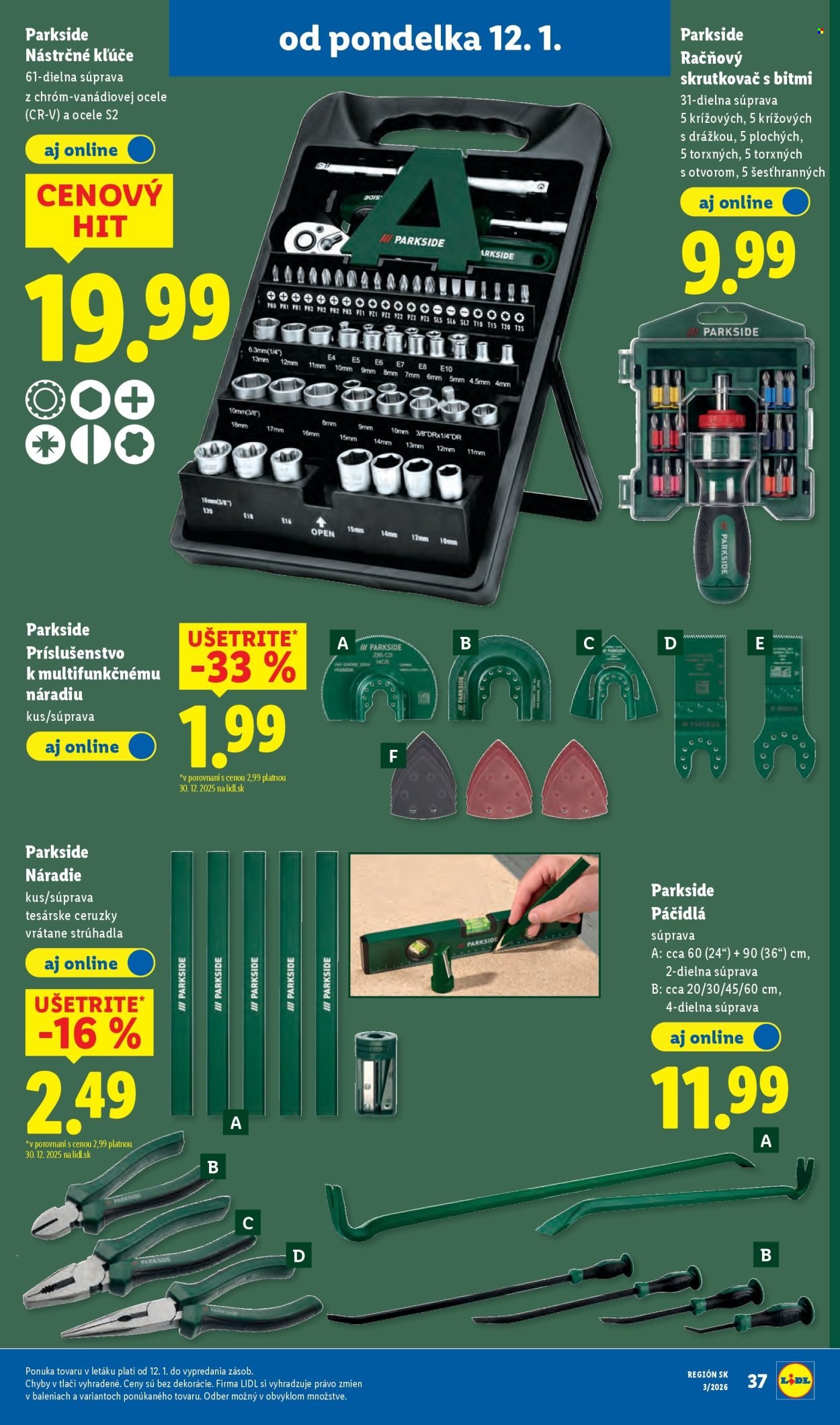 LIDL leták - Od štvrtka 15.1.2026 (2026-01-15 - 2026-01-18) | 77