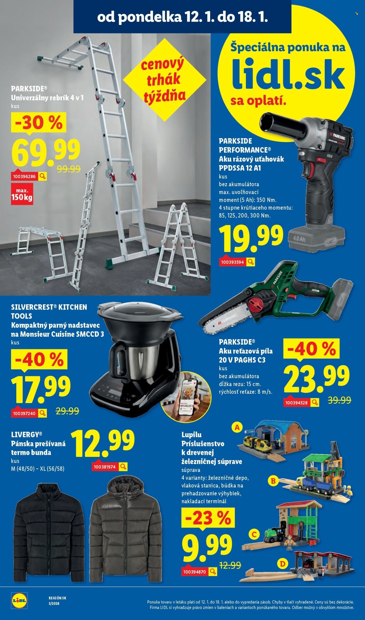 LIDL leták - Od štvrtka 15.1.2026 (2026-01-15 - 2026-01-18) | 83