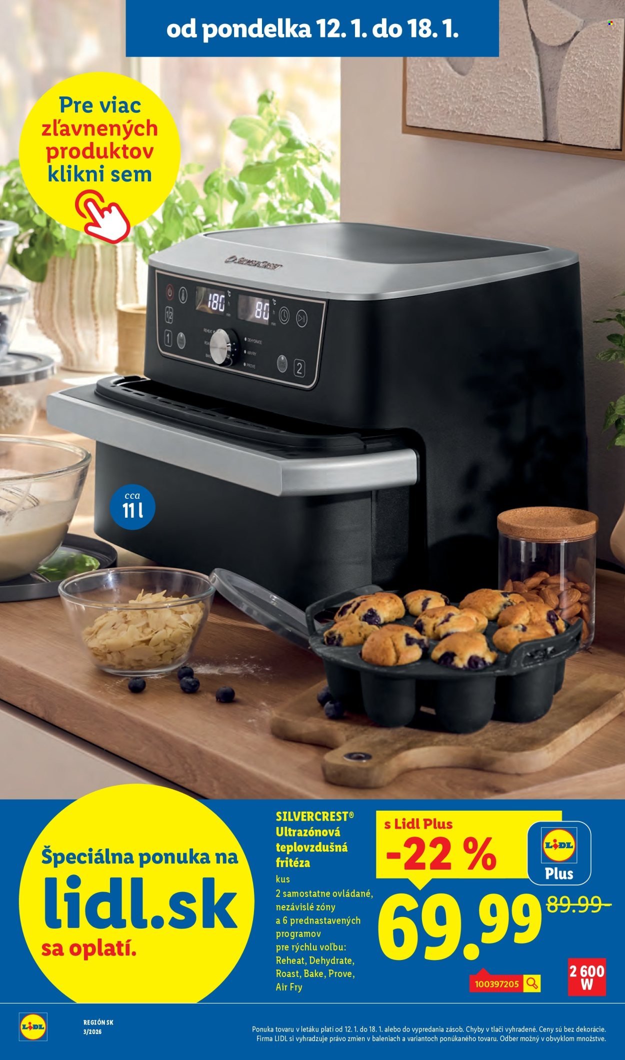 LIDL leták - Od štvrtka 15.1.2026 (2026-01-15 - 2026-01-18) | 85