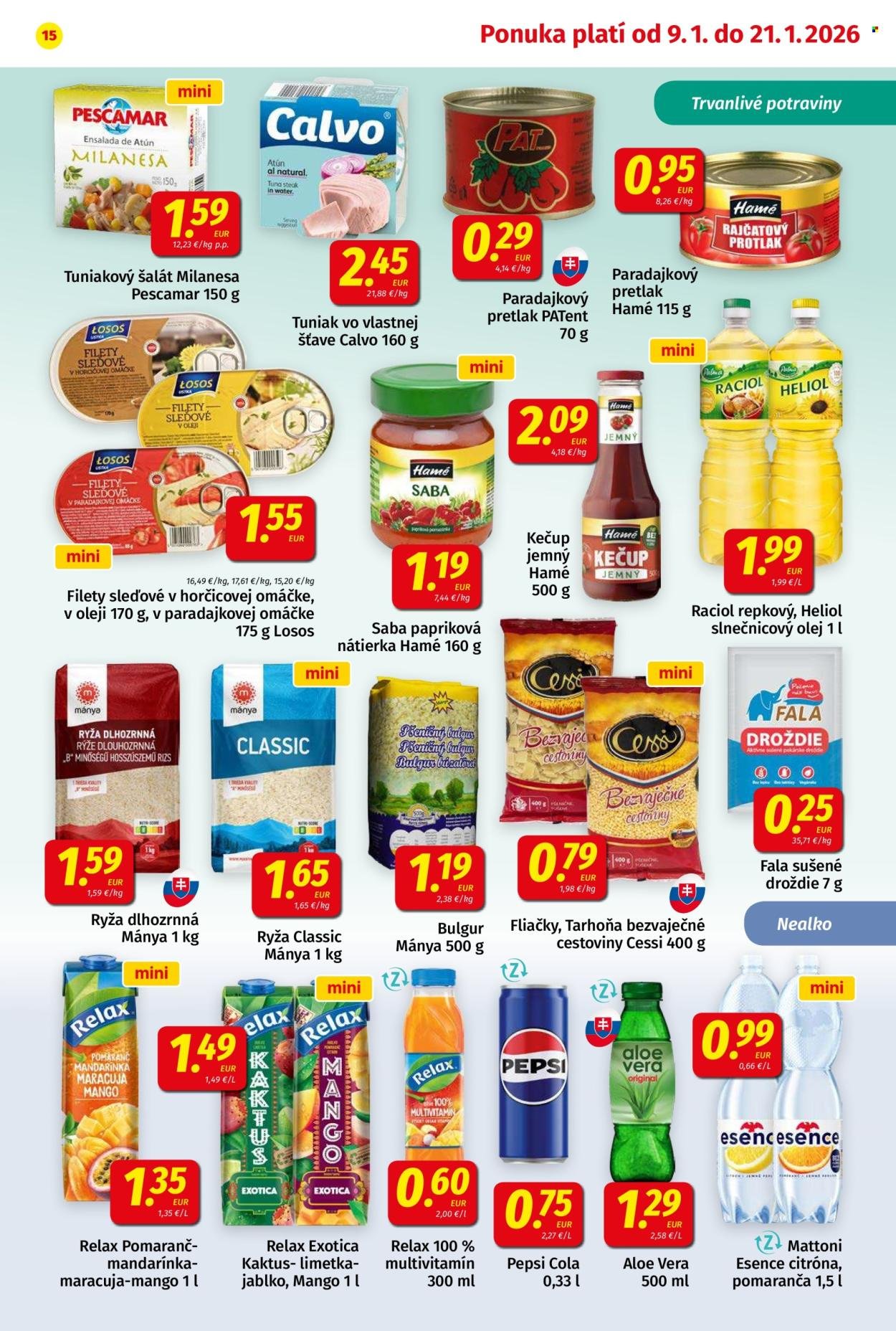 POTRAVINY KORUNA leták - Od piatka 9.1.2026 (2026-01-09 - 2026-01-21) | 15