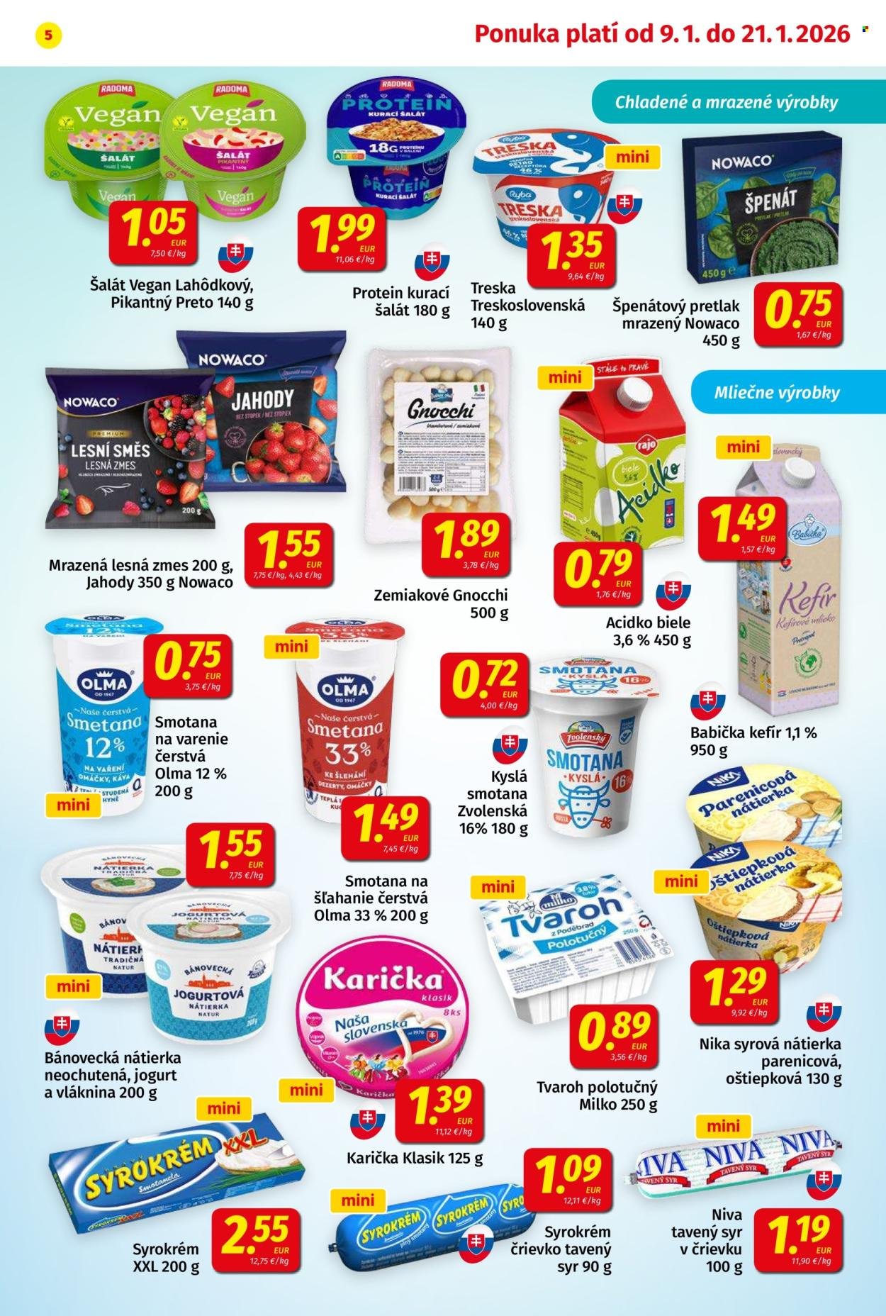 POTRAVINY KORUNA leták - Od piatka 9.1.2026 (2026-01-09 - 2026-01-21) | 5