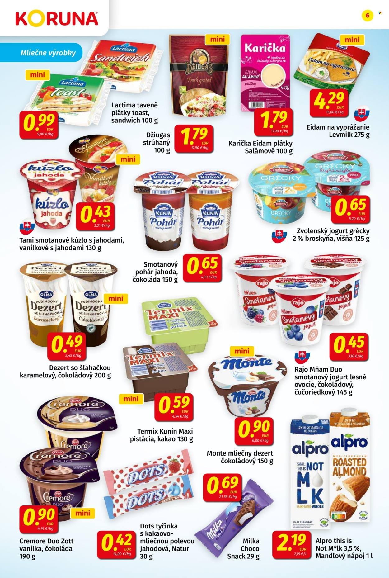POTRAVINY KORUNA leták - Od piatka 9.1.2026 (2026-01-09 - 2026-01-21) | 6