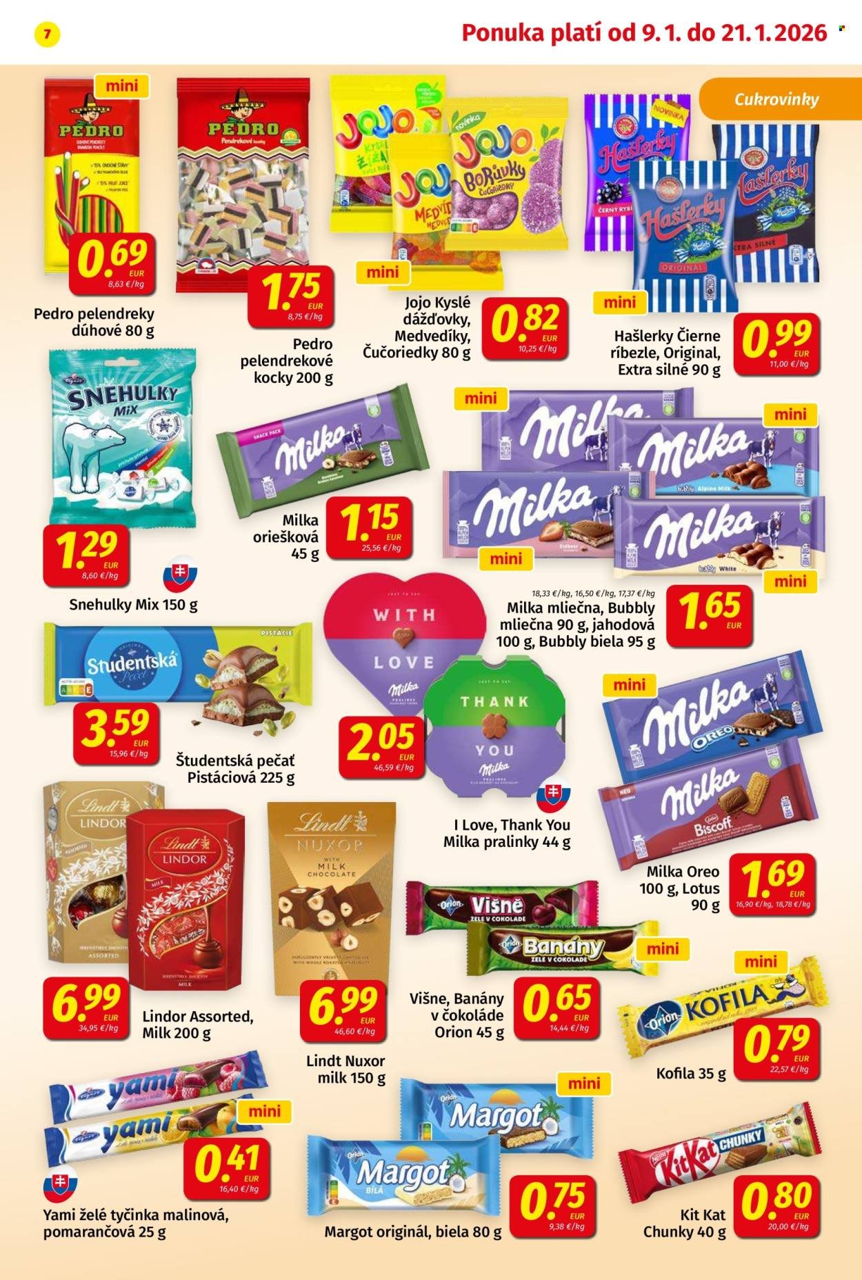 POTRAVINY KORUNA leták - Od piatka 9.1.2026 (2026-01-09 - 2026-01-21) | 7