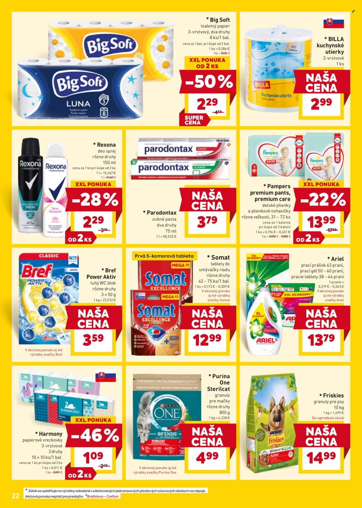 BILLA leták - Od stredy 21.1.2026 (2026-01-21 - 2026-01-27) | 22