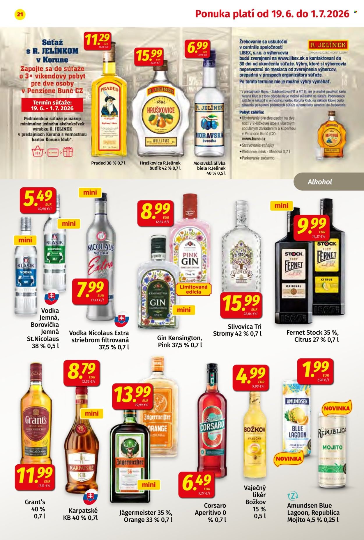 POTRAVINY KORUNA leták - Od piatka 19.6.2026