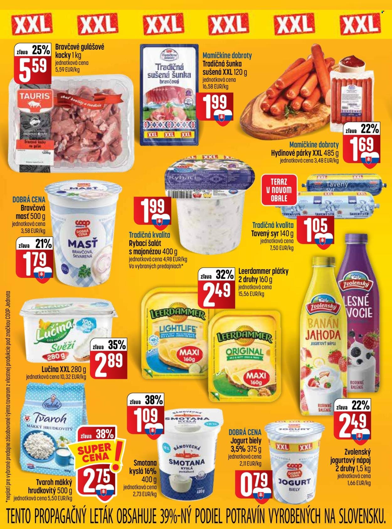 COOP JEDNOTA leták - Od štvrtka 16.7.2026