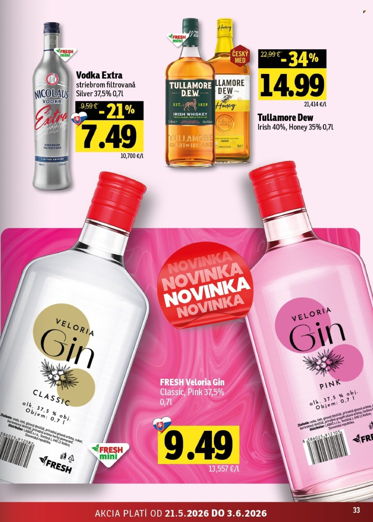 FRESH leták - Stredné a západné Slovensko (2026-05-21 - 2026-06-03) | 33
